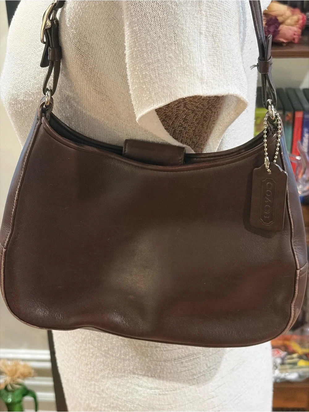 Vintage Brown Coach Ergo Demi Bag - 8319